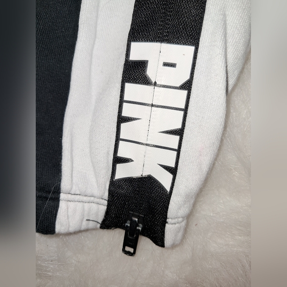Black and White PINK Sweatpants - Picture 3 of 6